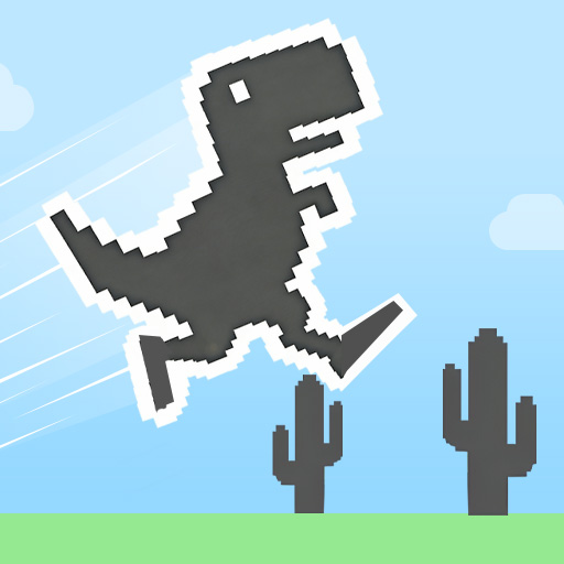 Play game Doodle Dino Run